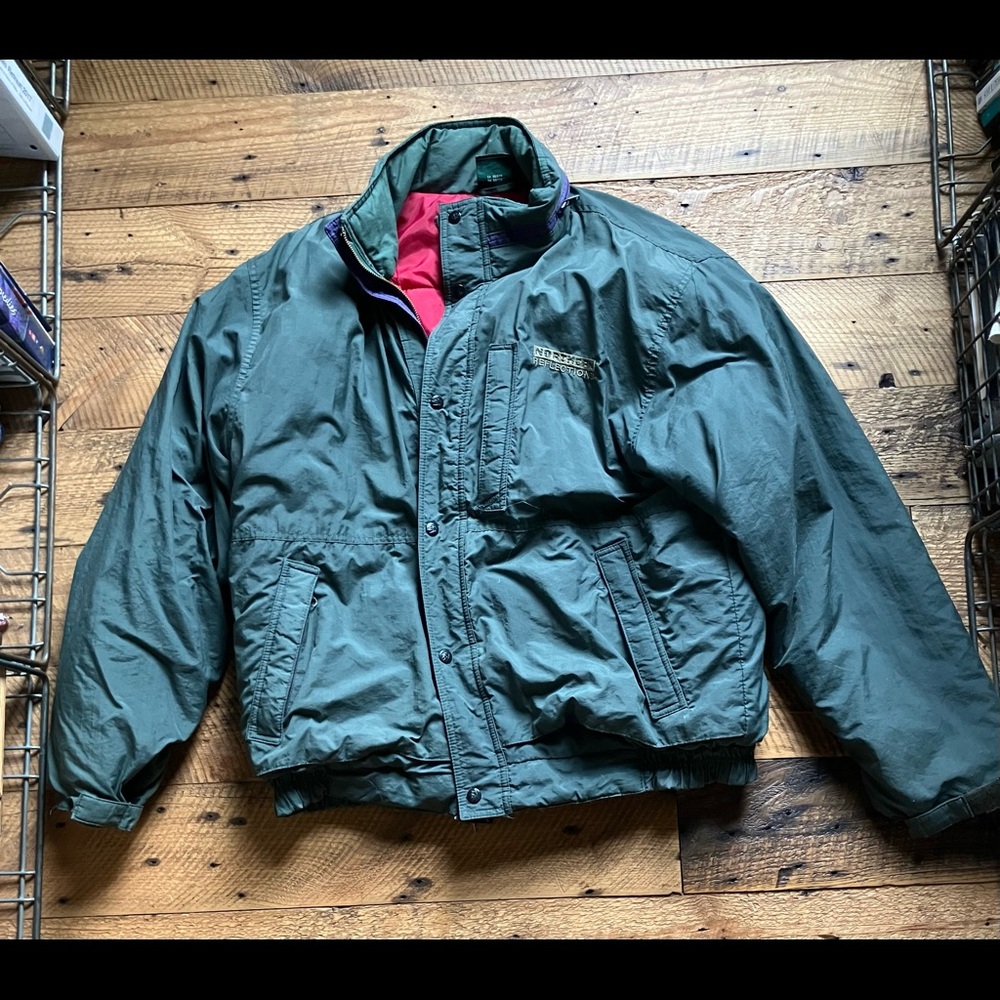 Men’s XL Green Winter Jacket